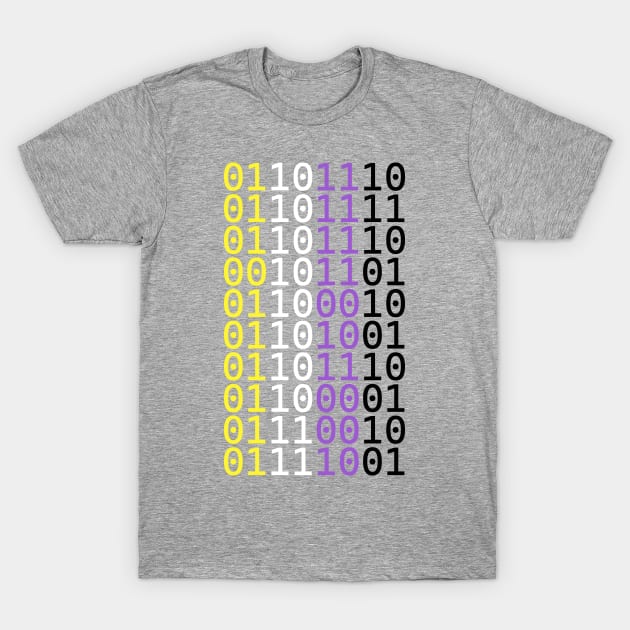 Binary Non-Binary T-Shirt by FleurDeLou